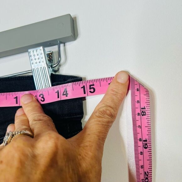 J Brand Mid Rise Rail Jeans Graphite Black - Picture 3 of 15